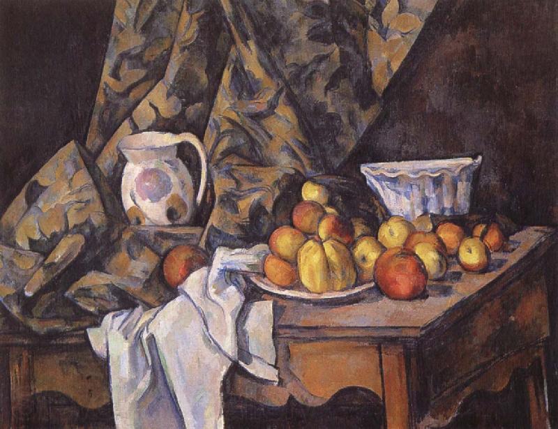 Paul Cezanne Stilleben with apples and peaches France oil painting art